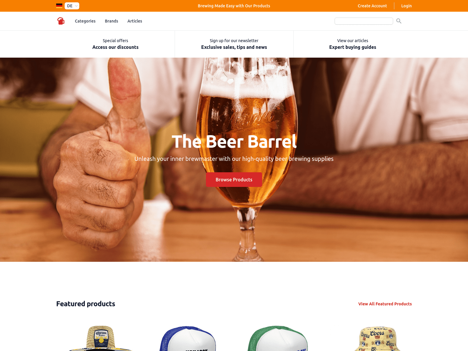The Beer Barrel screenshot