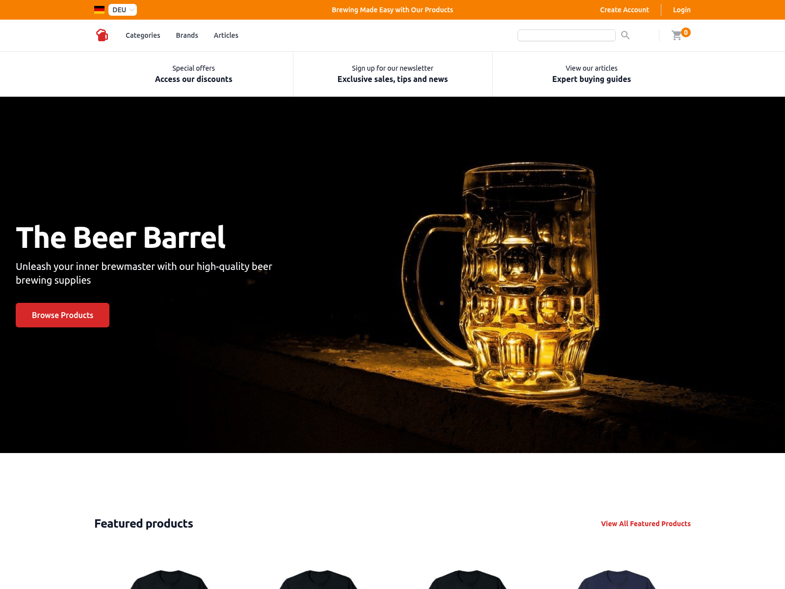 The Beer Barrel screenshot