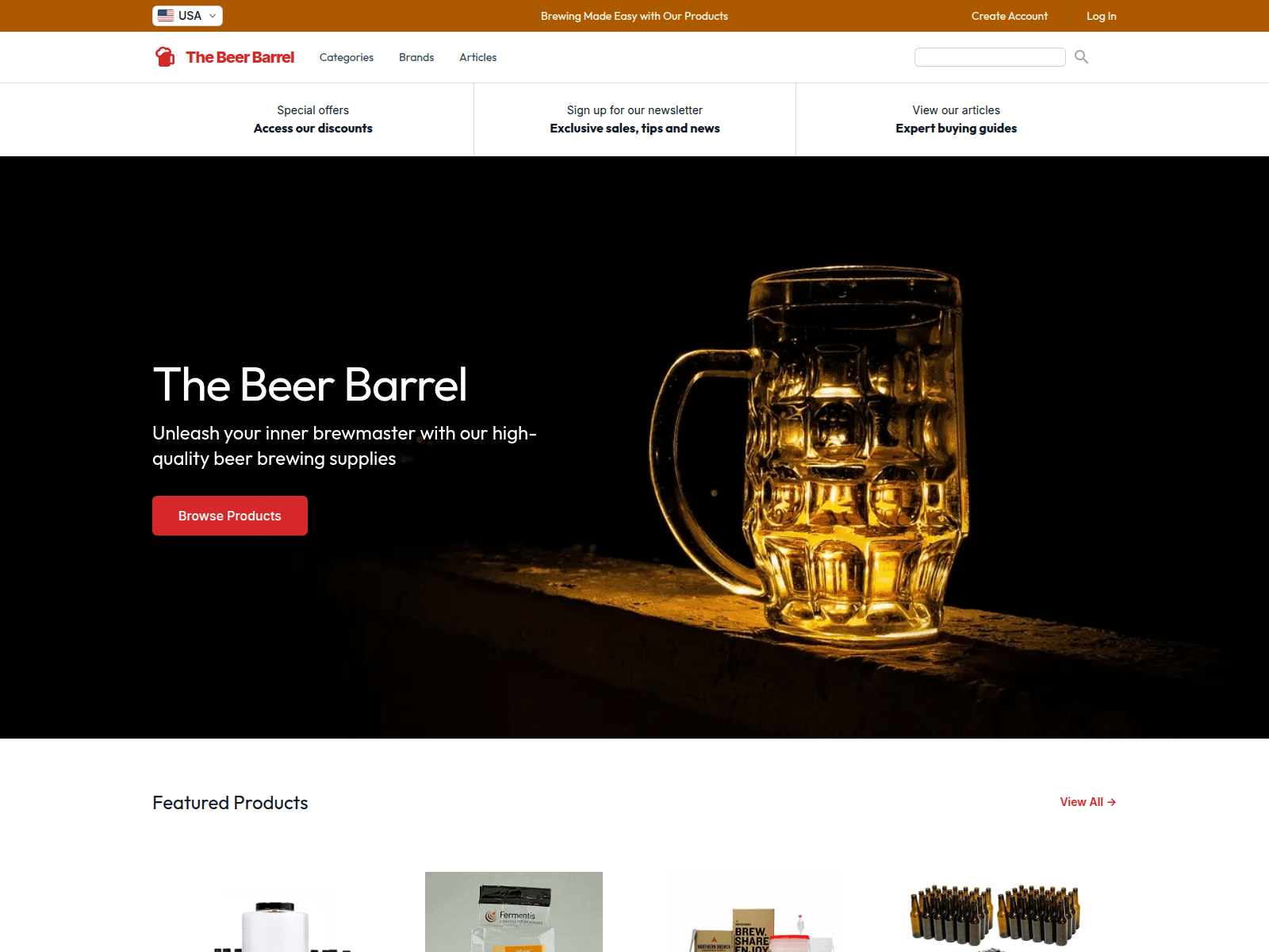 The Beer Barrel screenshot