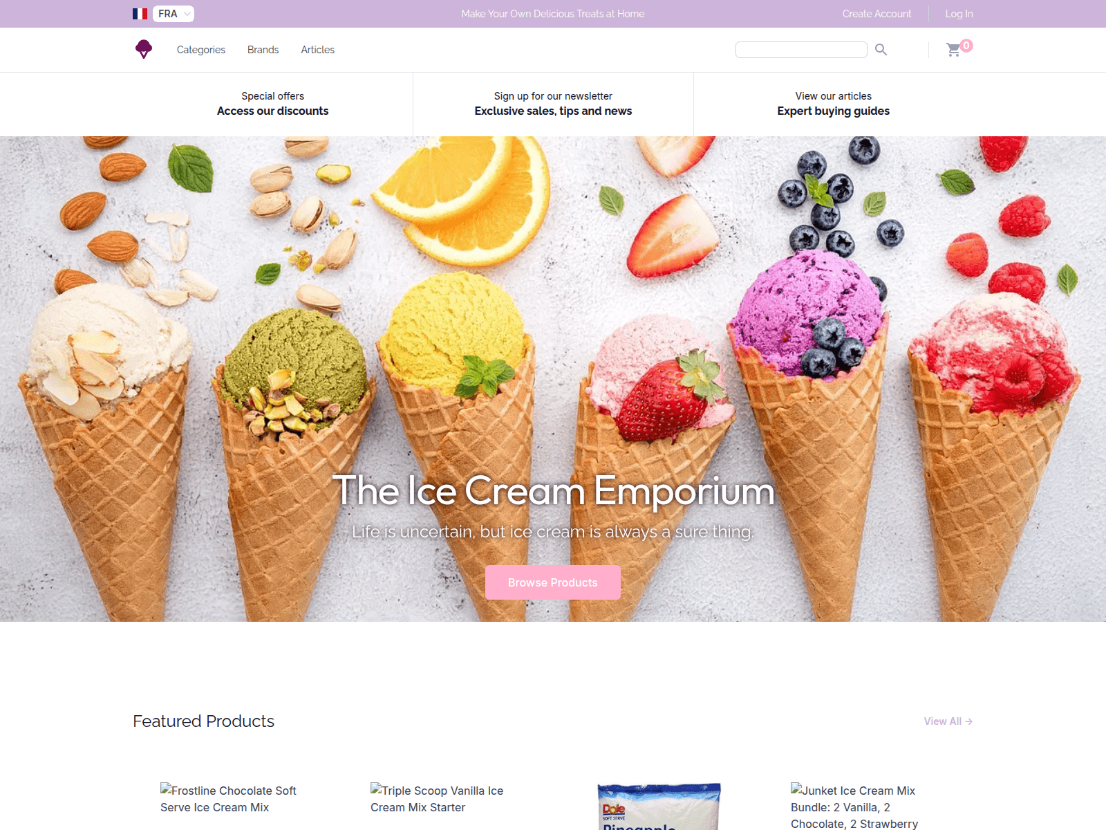 The Ice Cream Emporium screenshot