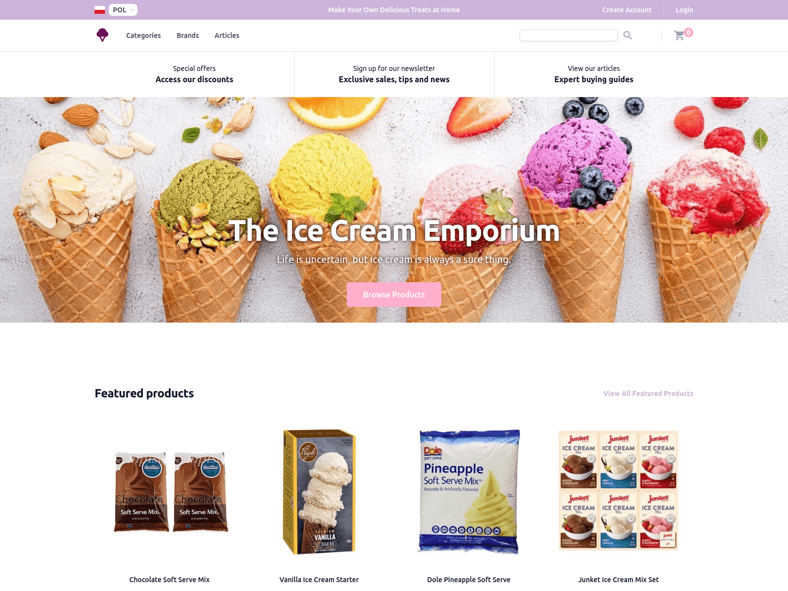 The Ice Cream Emporium screenshot