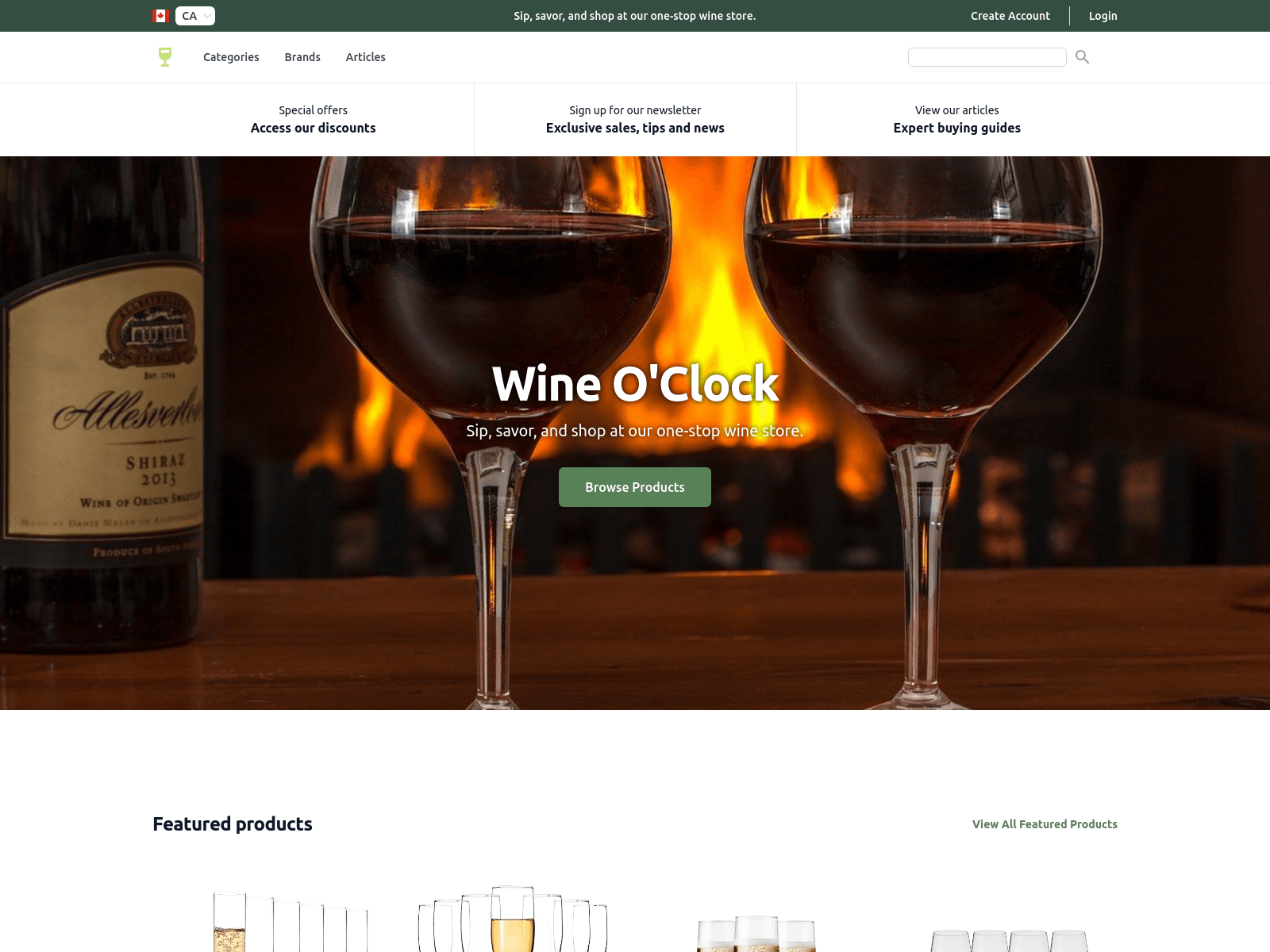 Wine O'Clock screenshot