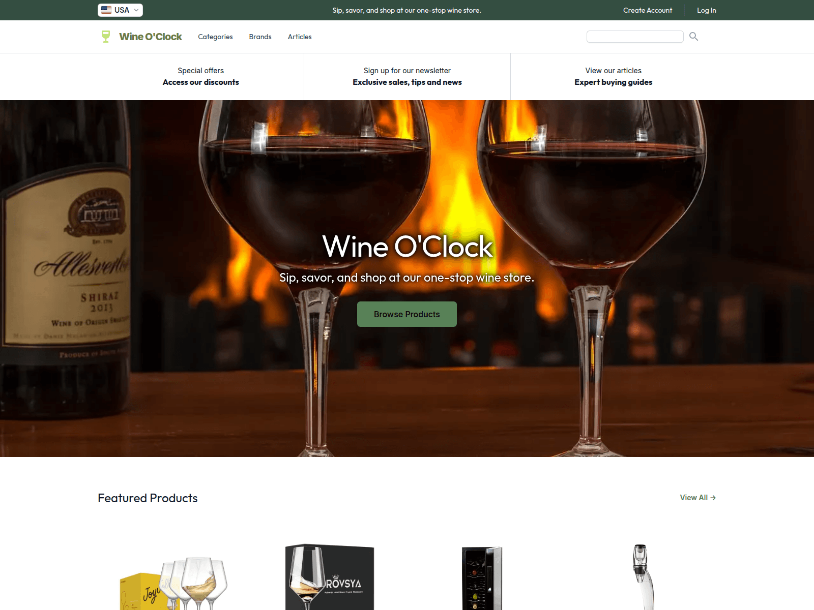 Wine O'Clock screenshot