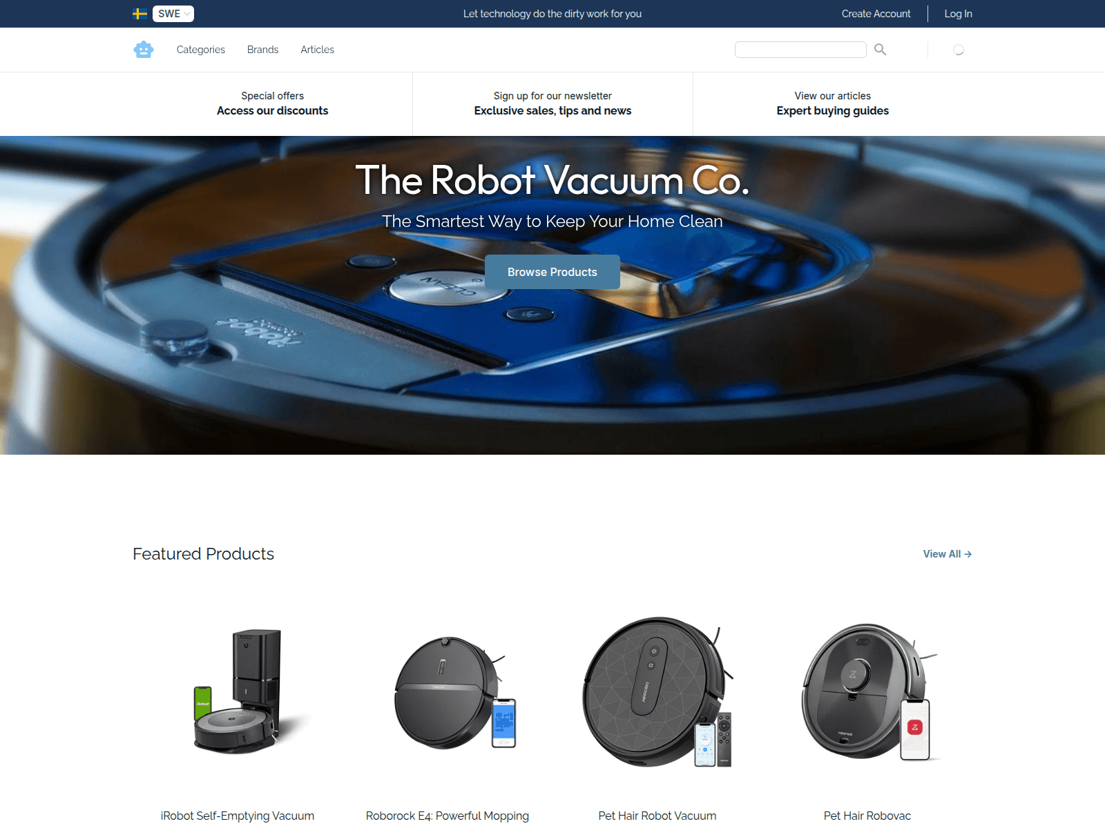 The Robot Vacuum Co. screenshot