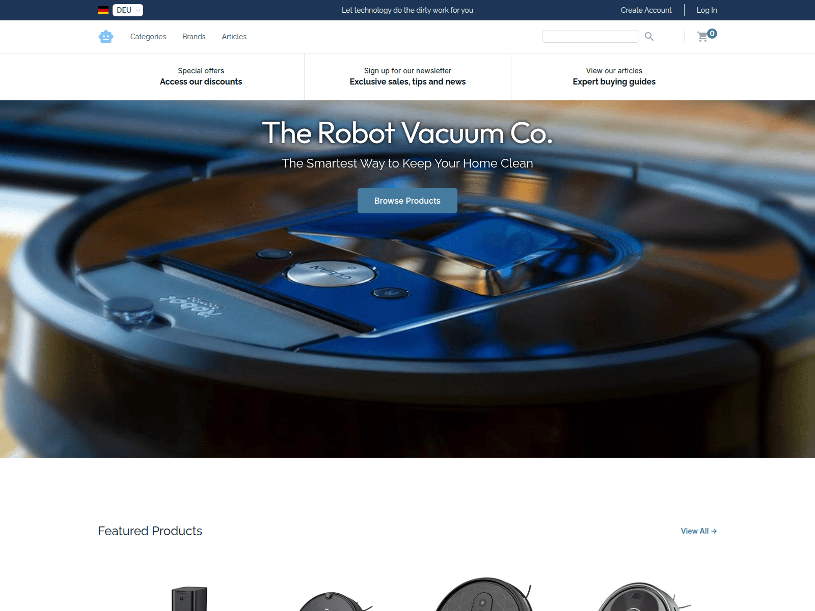 The Robot Vacuum Co. screenshot