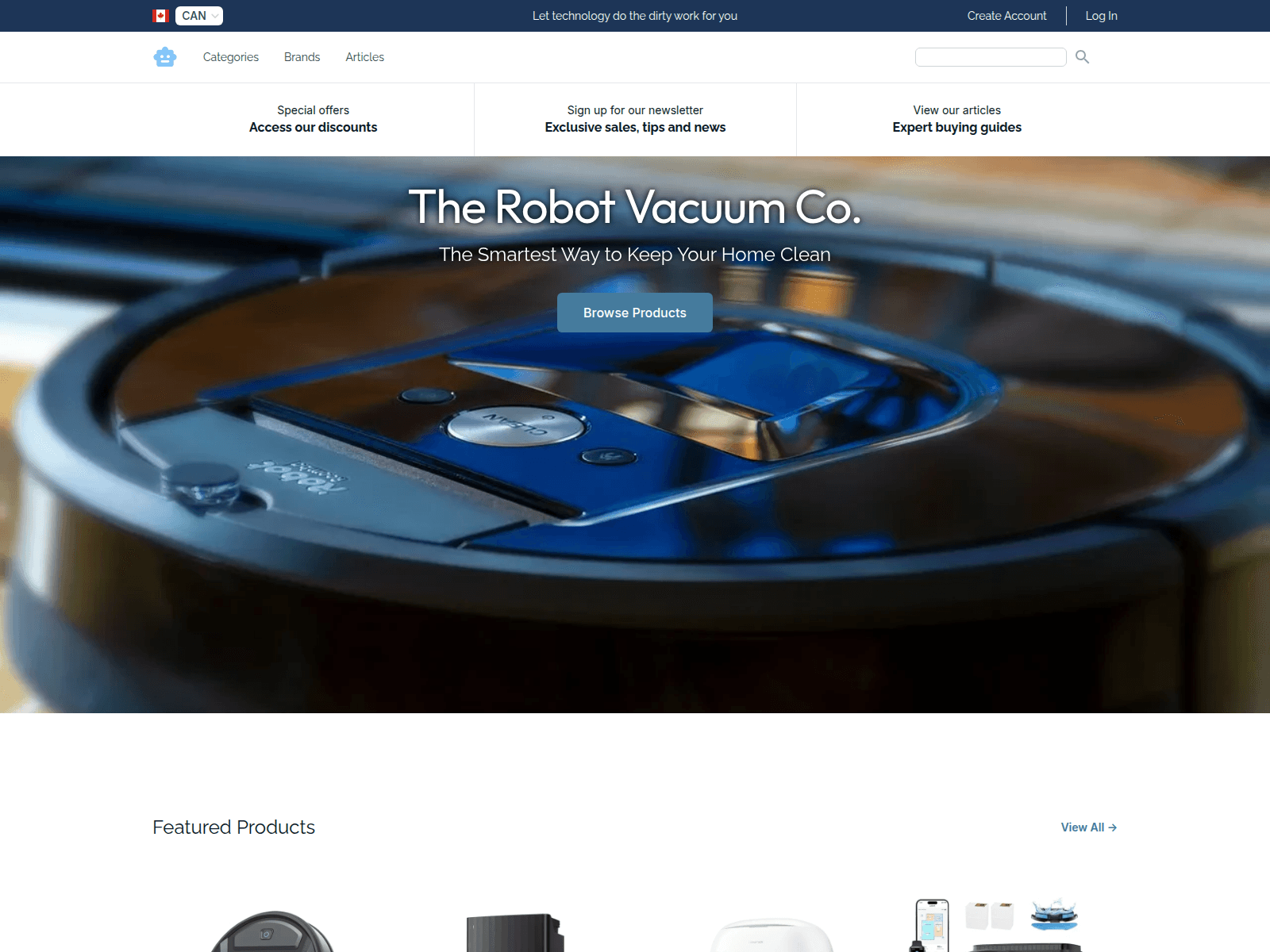 The Robot Vacuum Co. screenshot