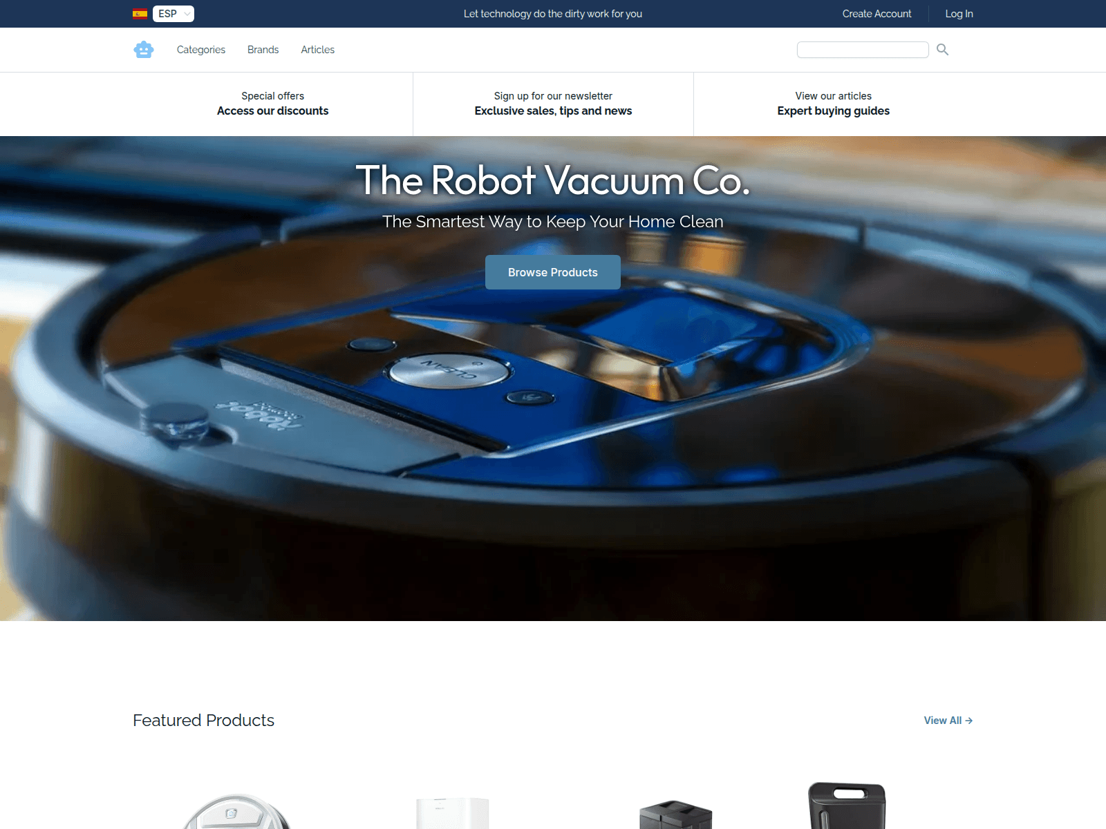 The Robot Vacuum Co. screenshot