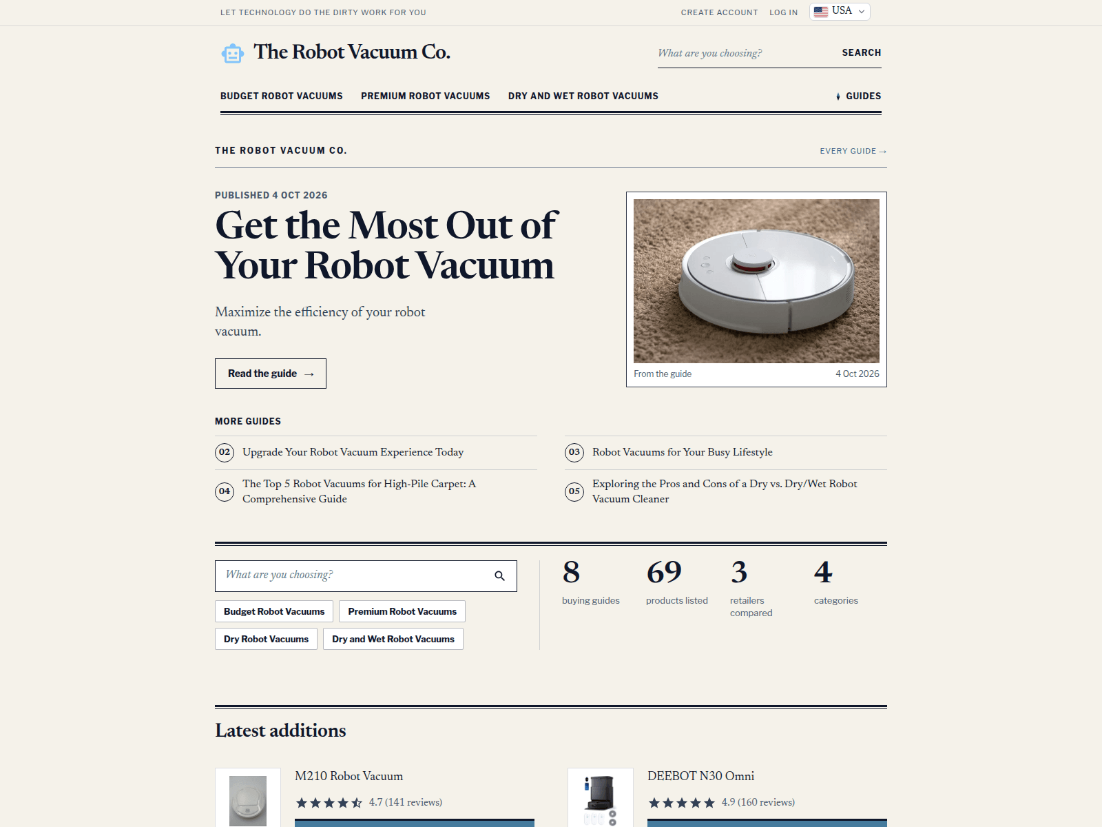 The Robot Vacuum Co. screenshot