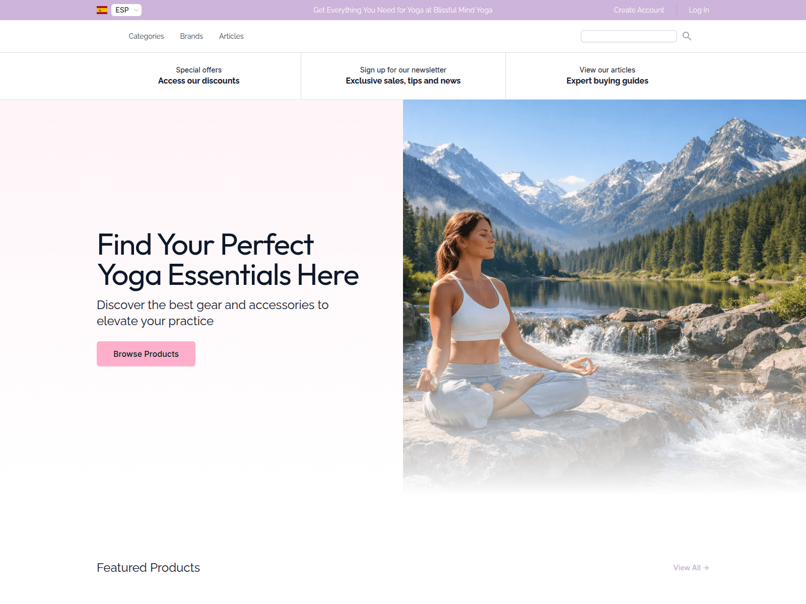Blissful Mind Yoga screenshot