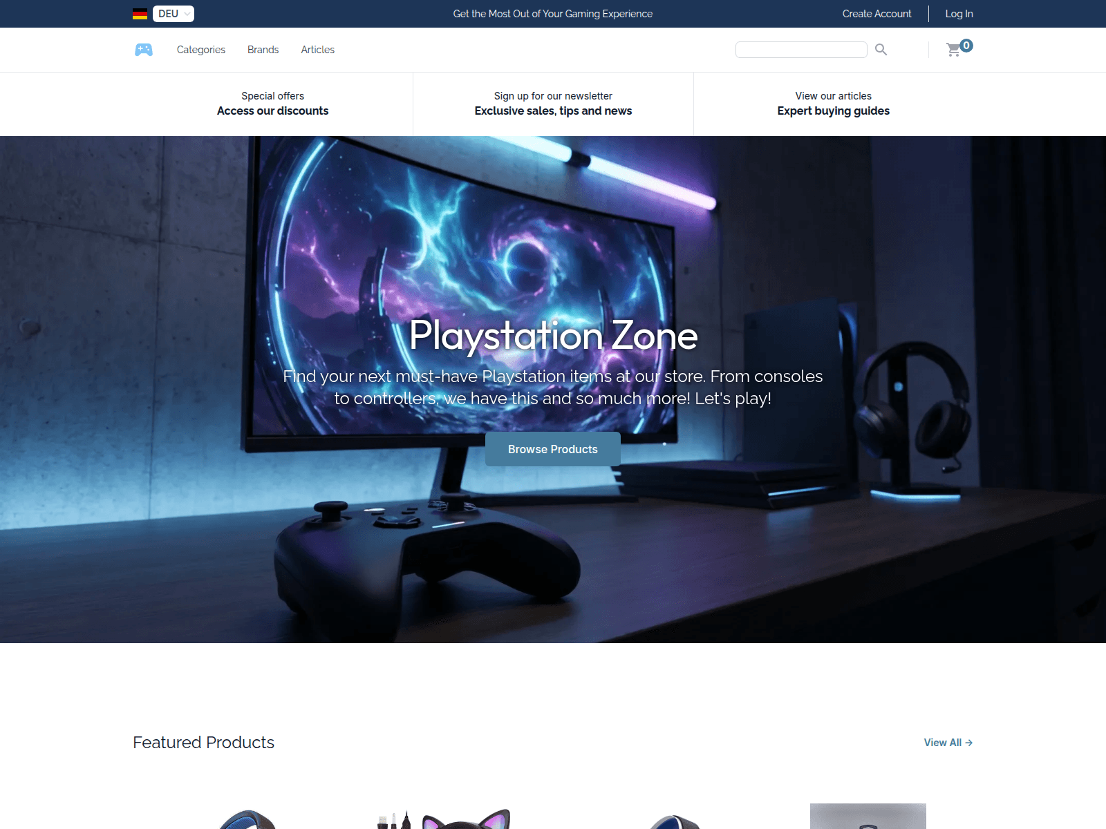 Playstation Zone screenshot