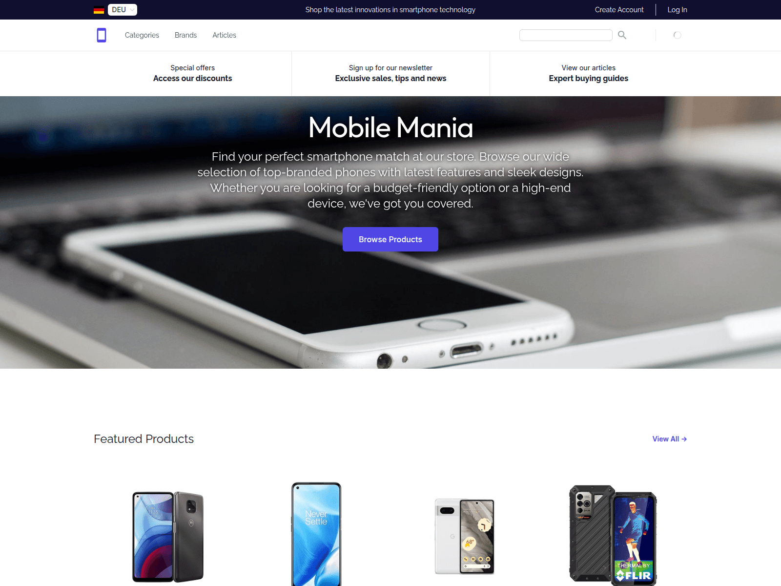 Mobile Mania screenshot