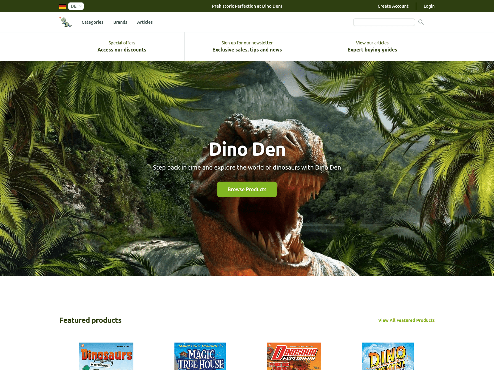 Dino Den screenshot