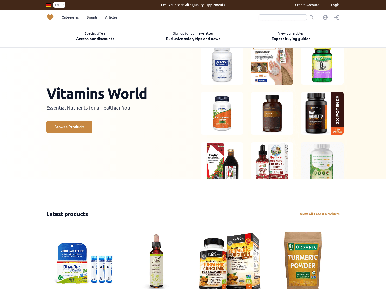 Vitamins World screenshot