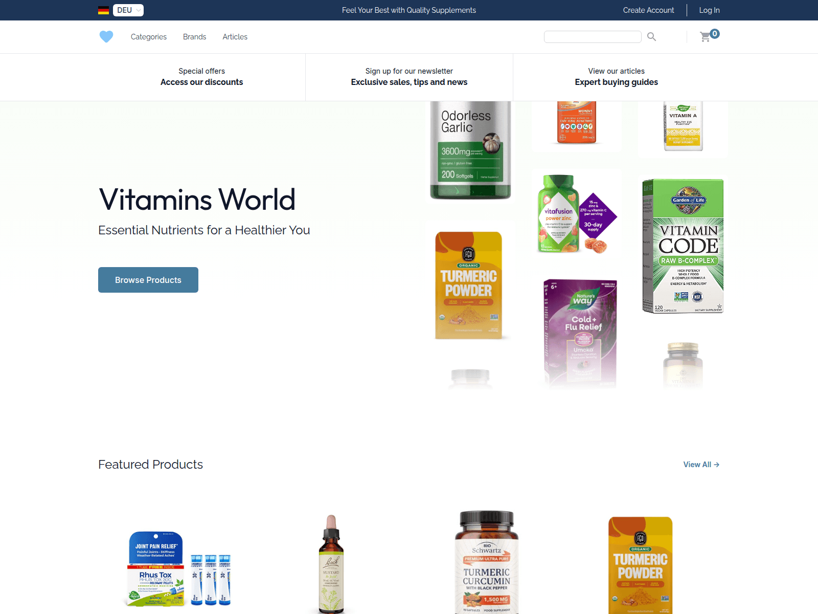 Vitamins World screenshot