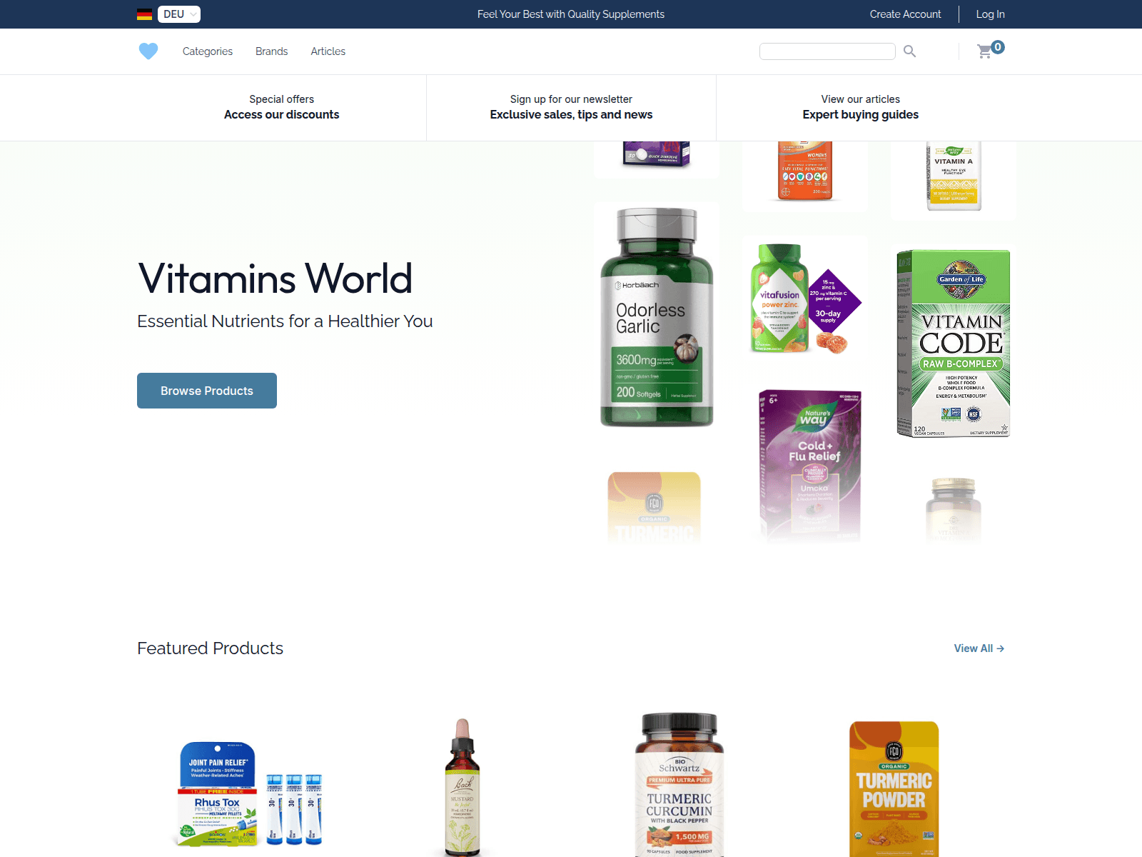 Vitamins World screenshot