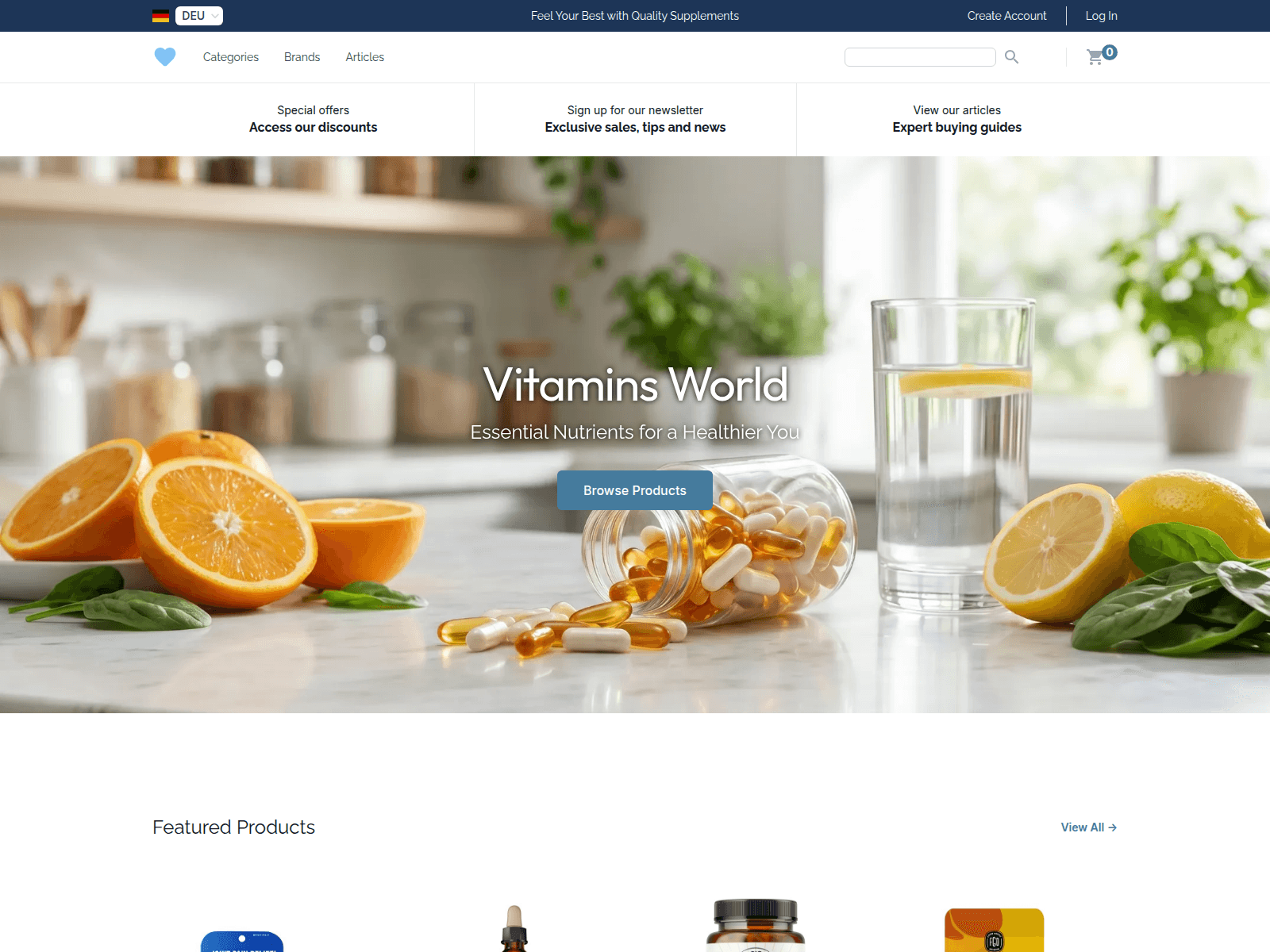 Vitamins World screenshot