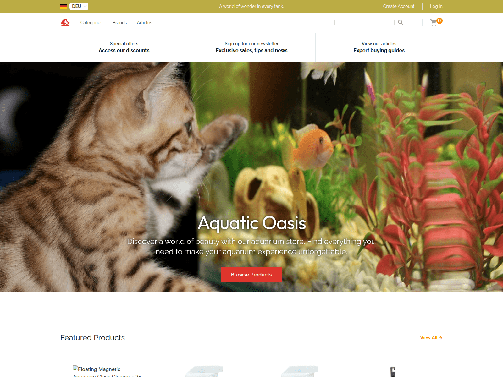 Aquatic Oasis screenshot