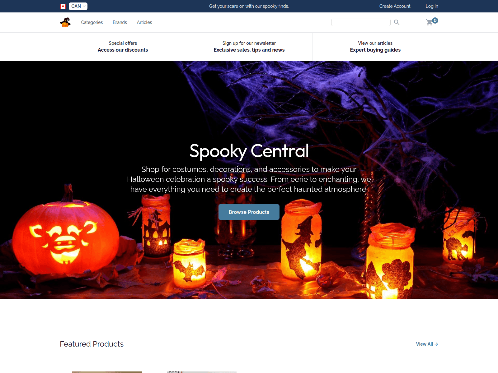 Spooky Central screenshot