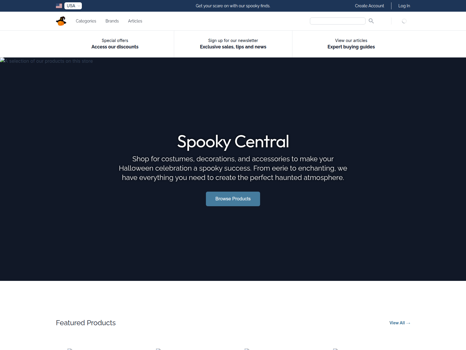 Spooky Central screenshot