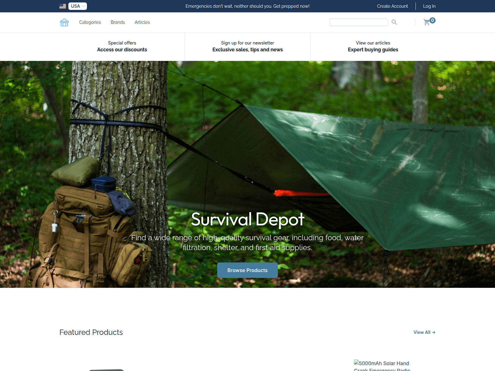 Survival Depot screenshot