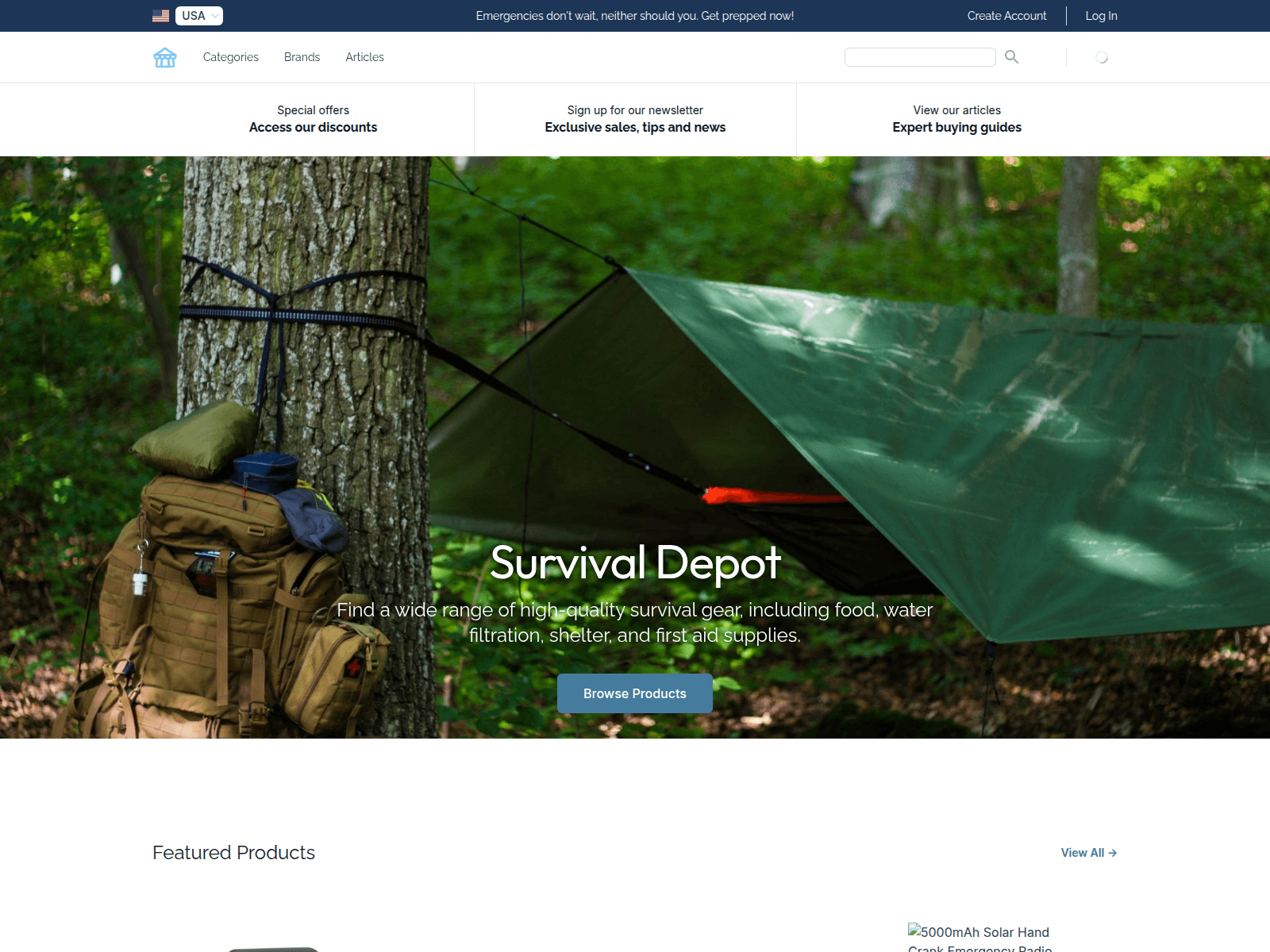 Survival Depot screenshot