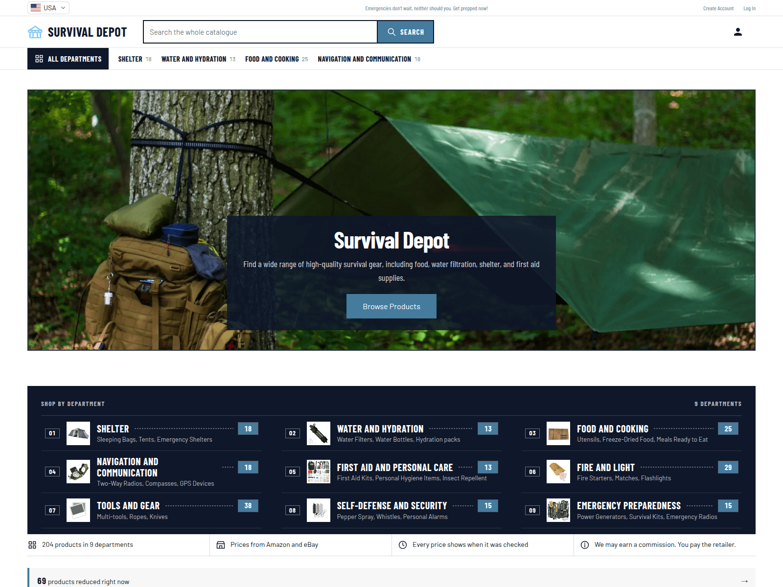 Survival Depot screenshot