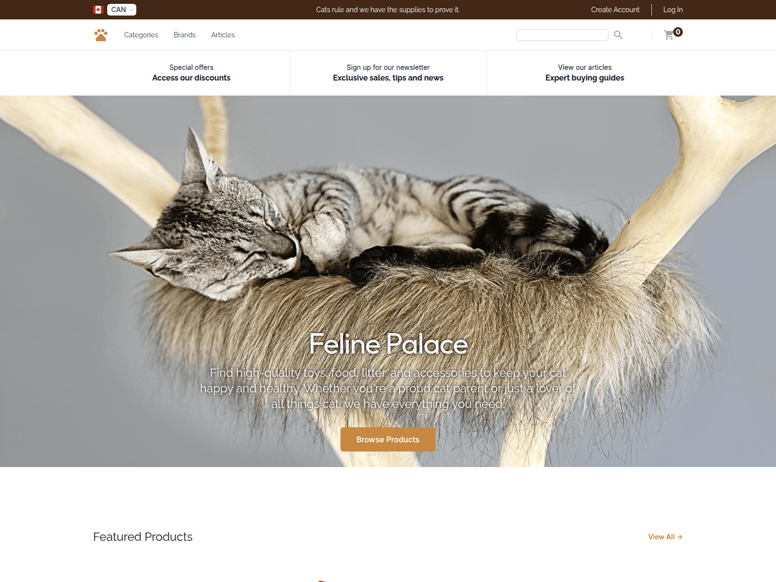 Feline Palace screenshot