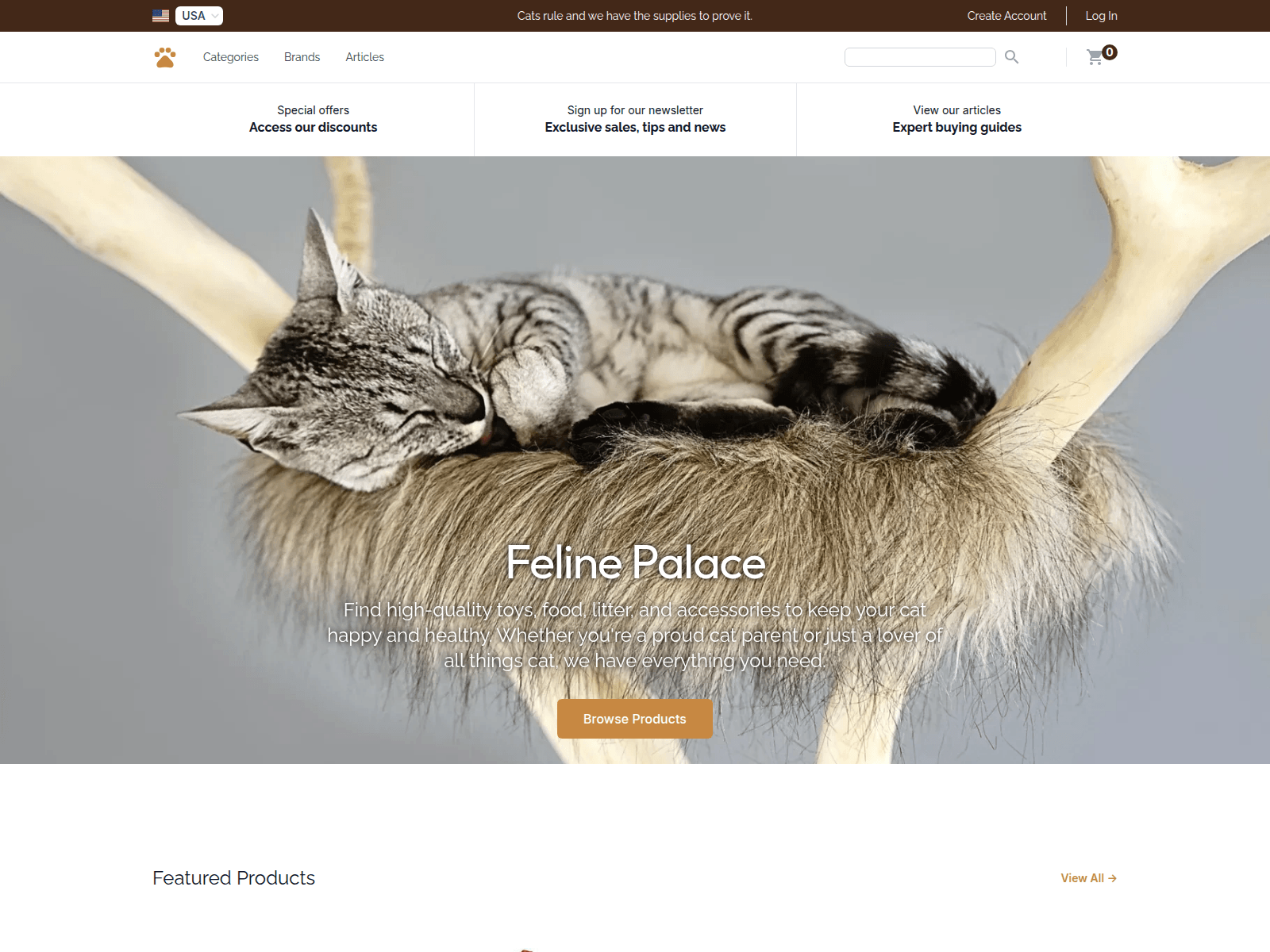 Feline Palace screenshot