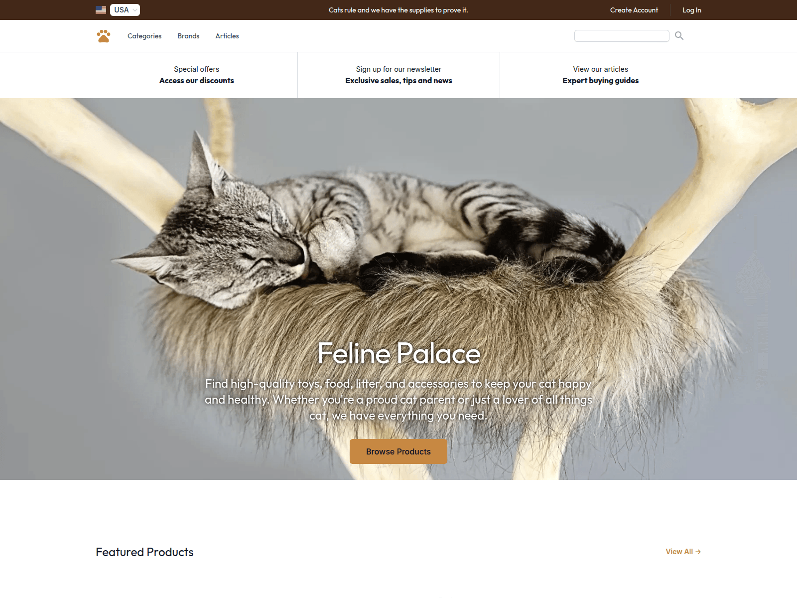 Feline Palace screenshot