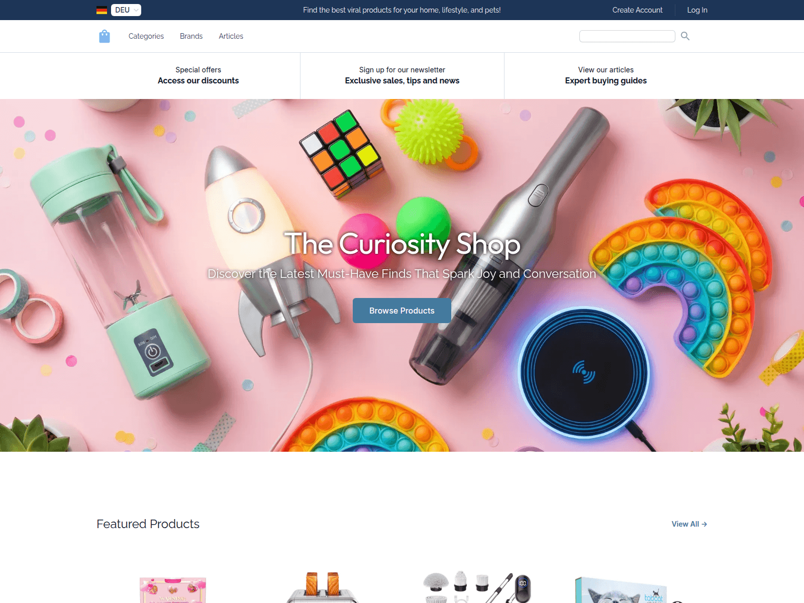 The Curiosity Shop screenshot