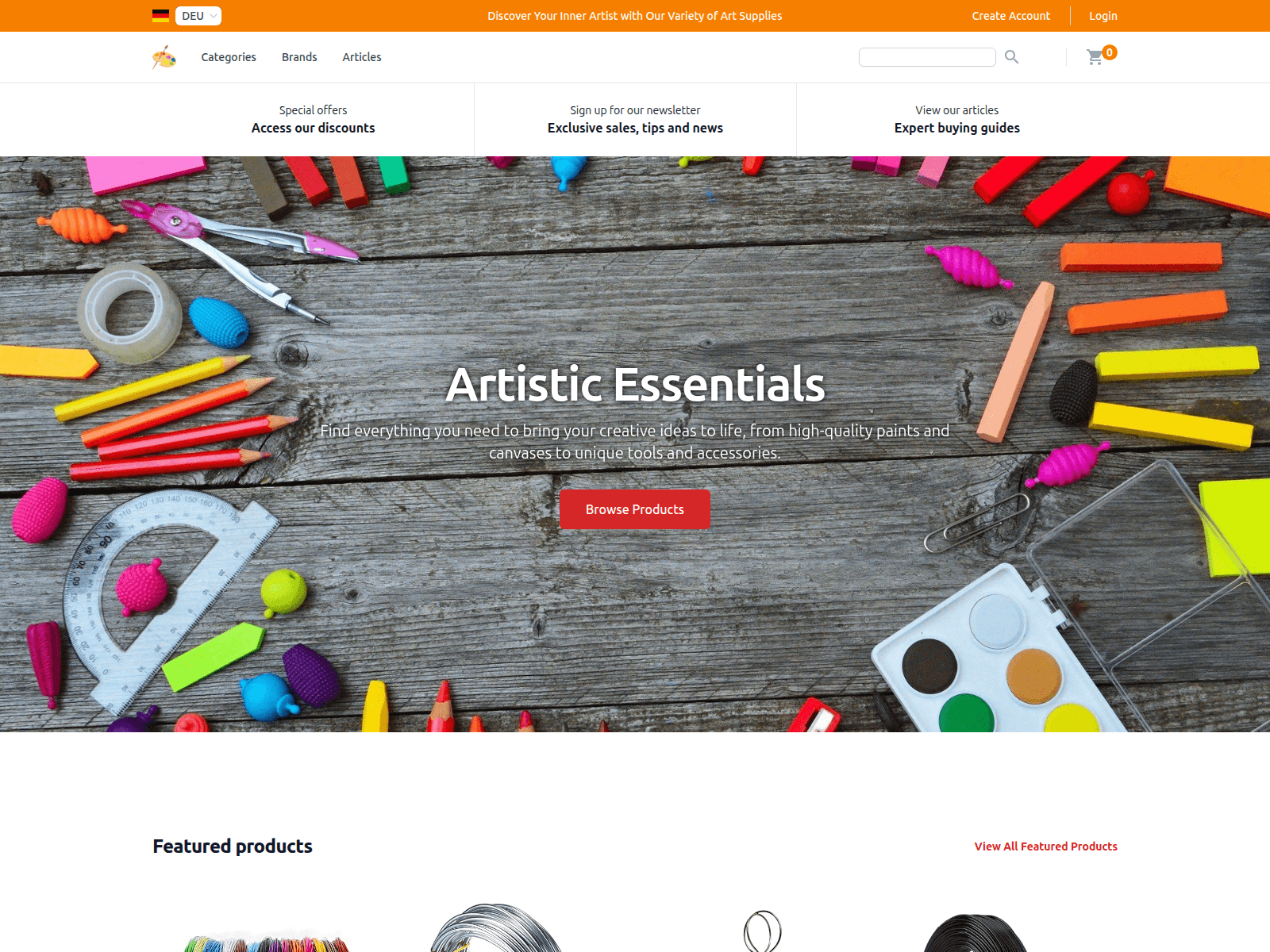 Artistic Essentials screenshot