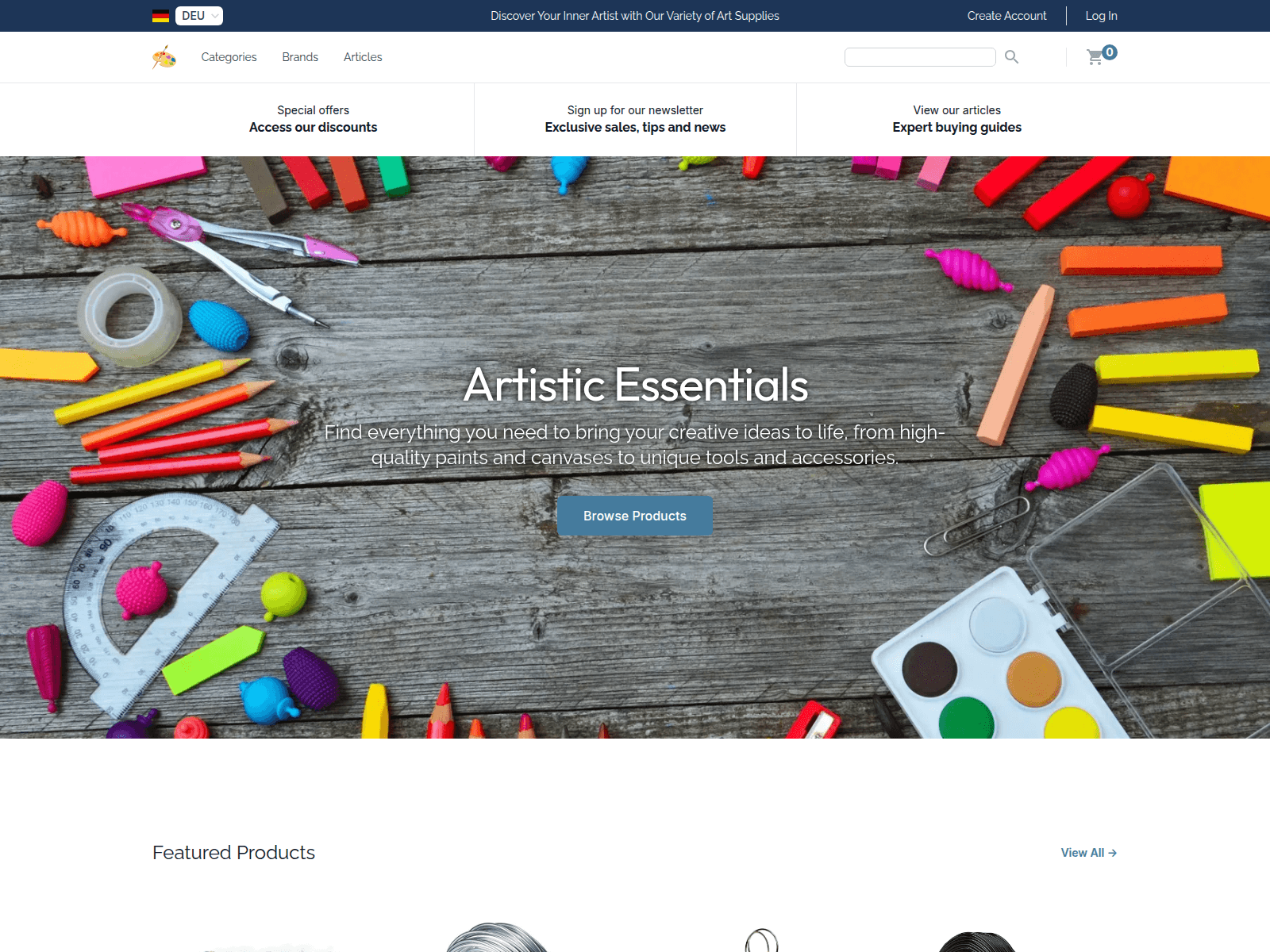 Artistic Essentials screenshot