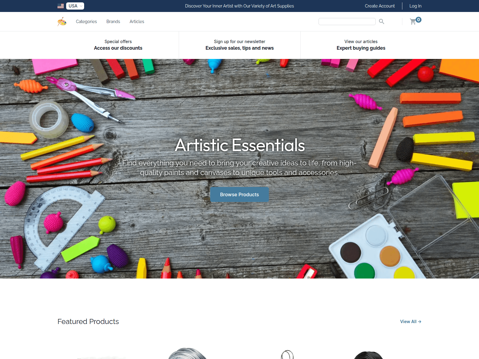 Artistic Essentials screenshot