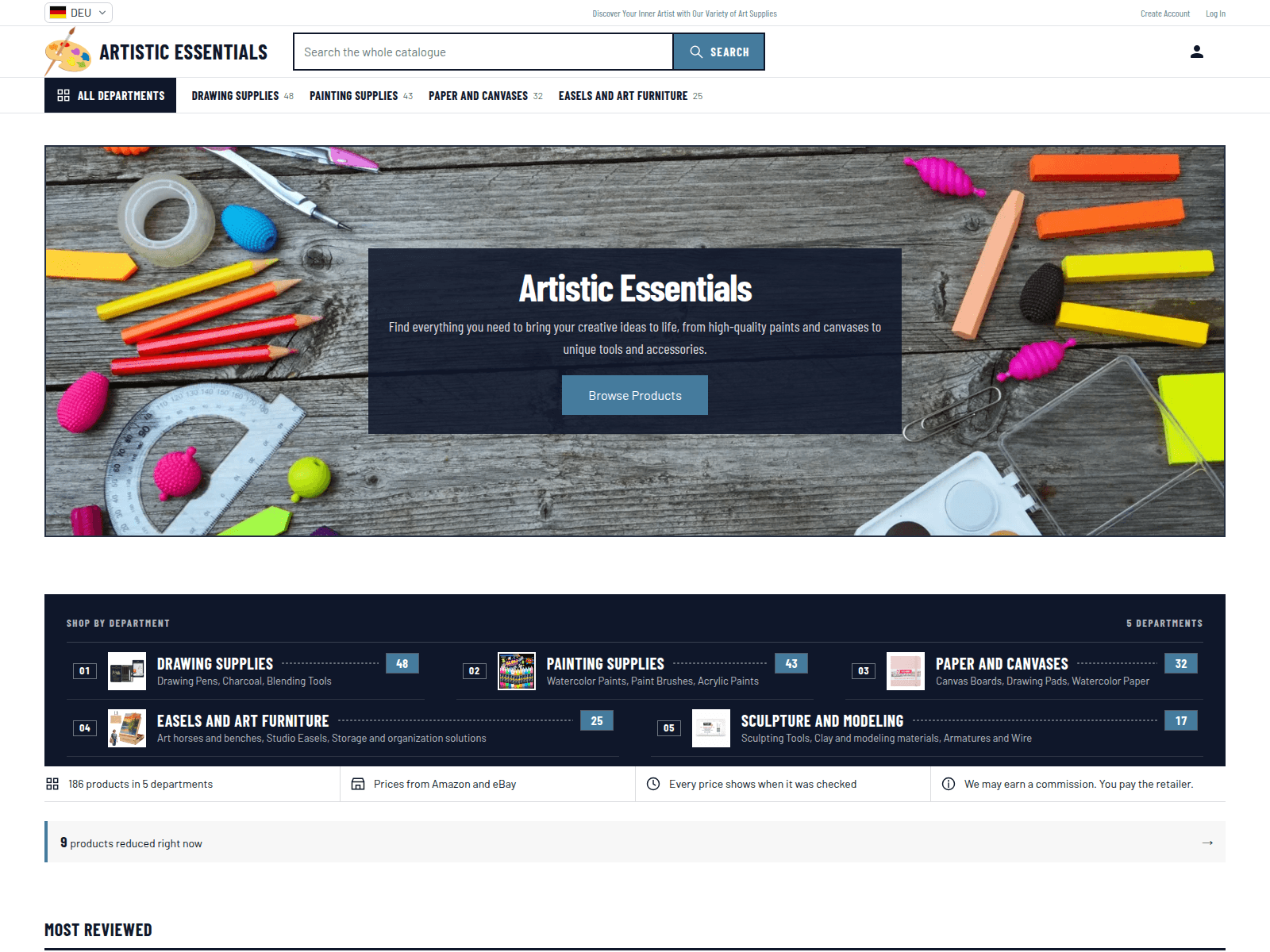 Artistic Essentials screenshot