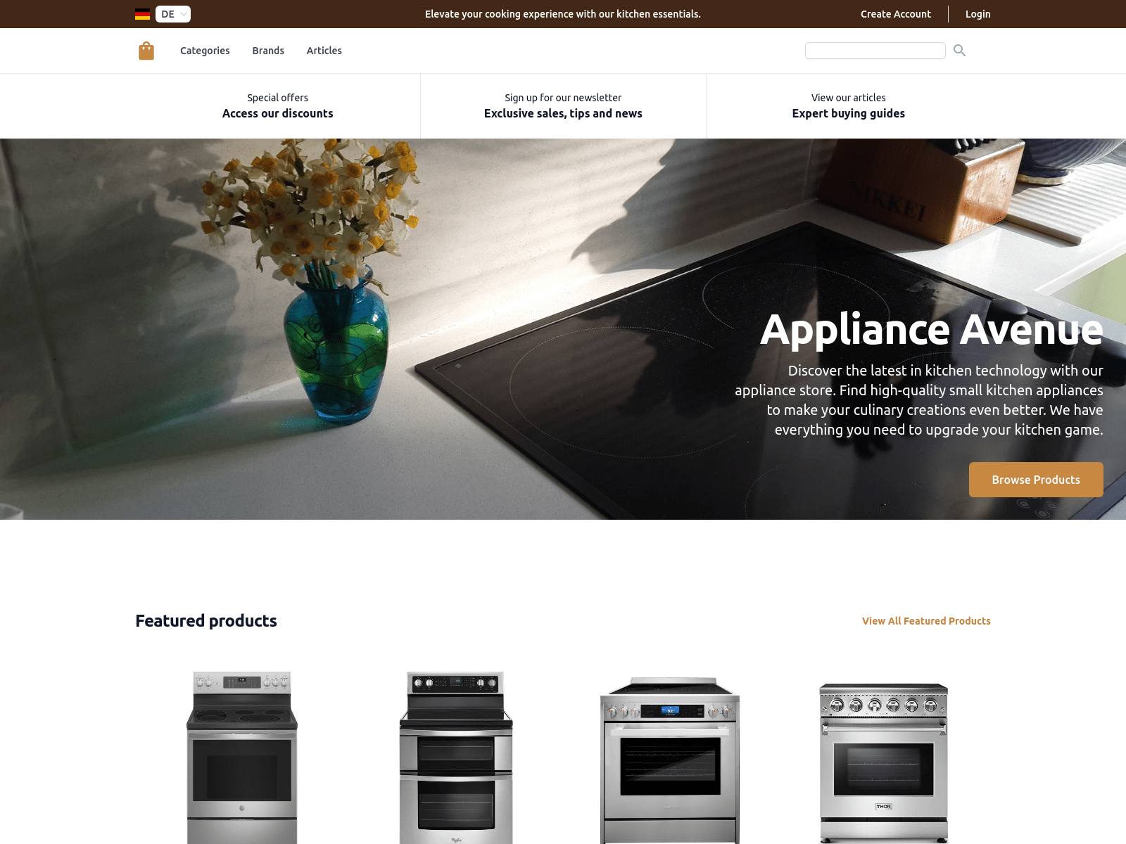 Appliance Avenue screenshot