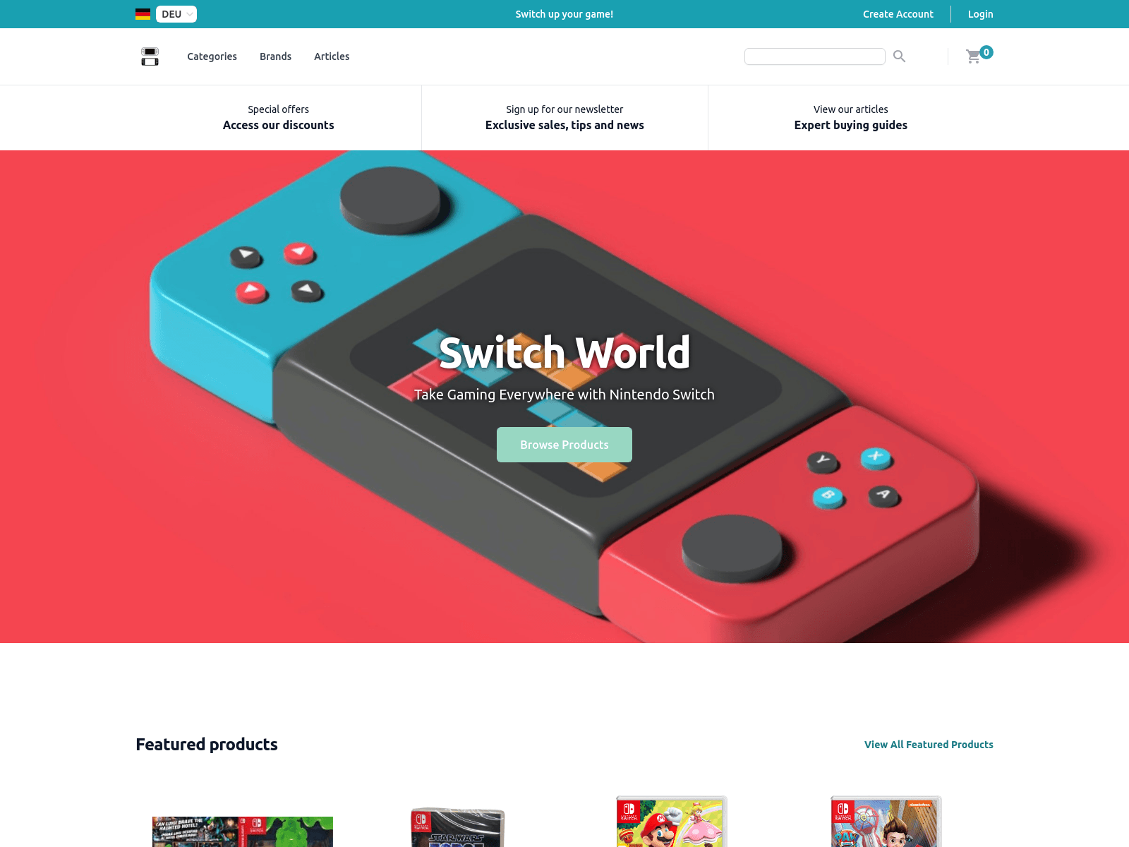 Switch World screenshot