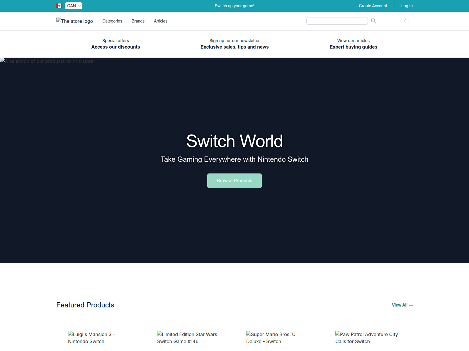 Switch World screenshot