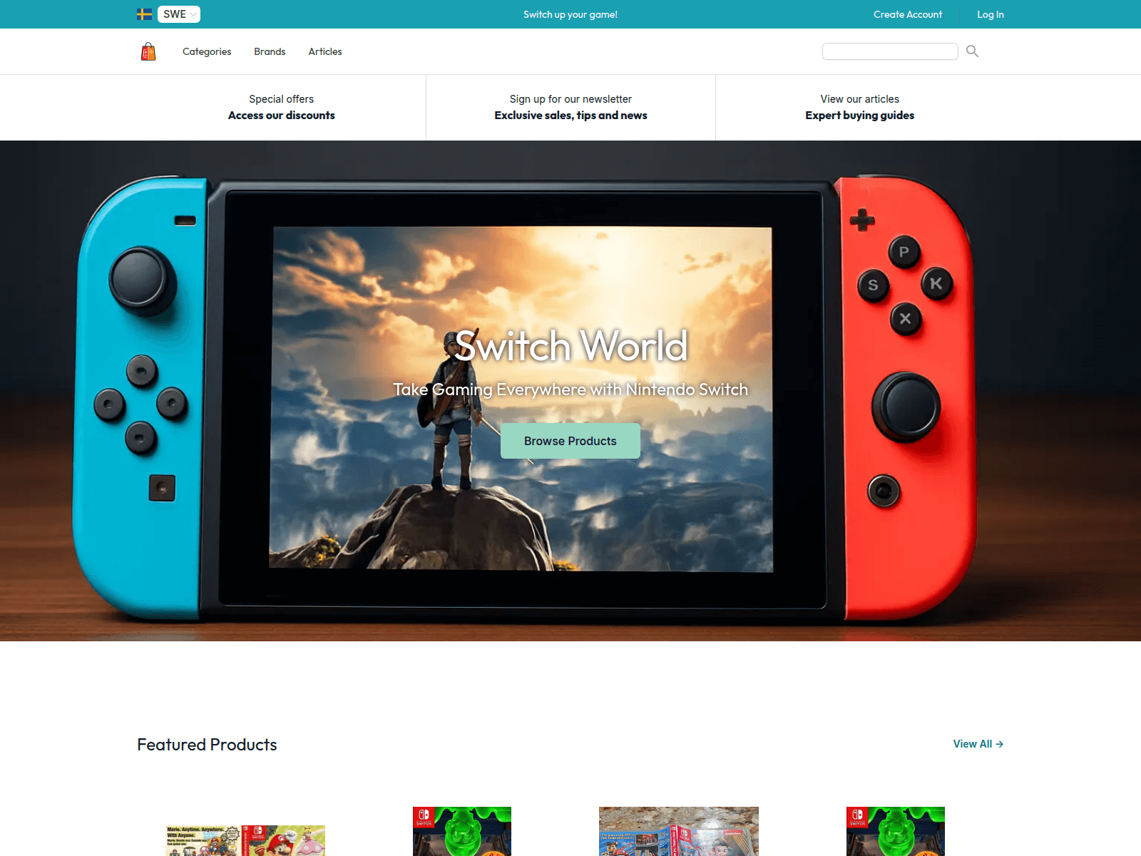 Switch World screenshot
