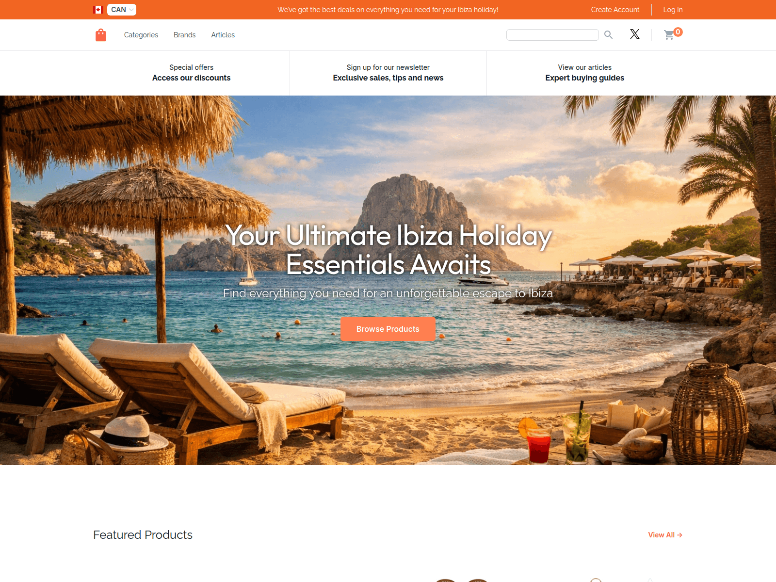 Ibiza Loco Store screenshot