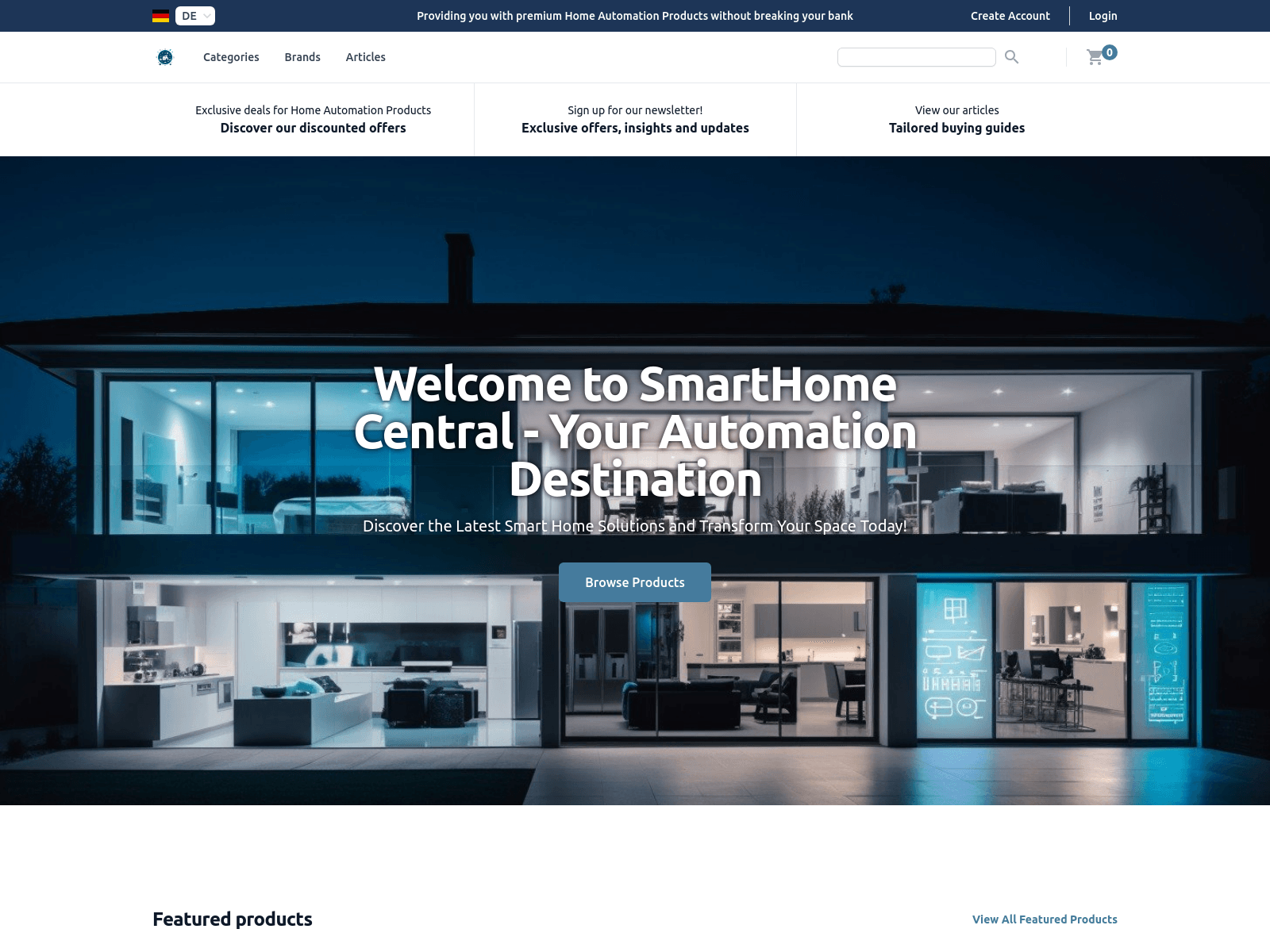 SmartHome Central screenshot