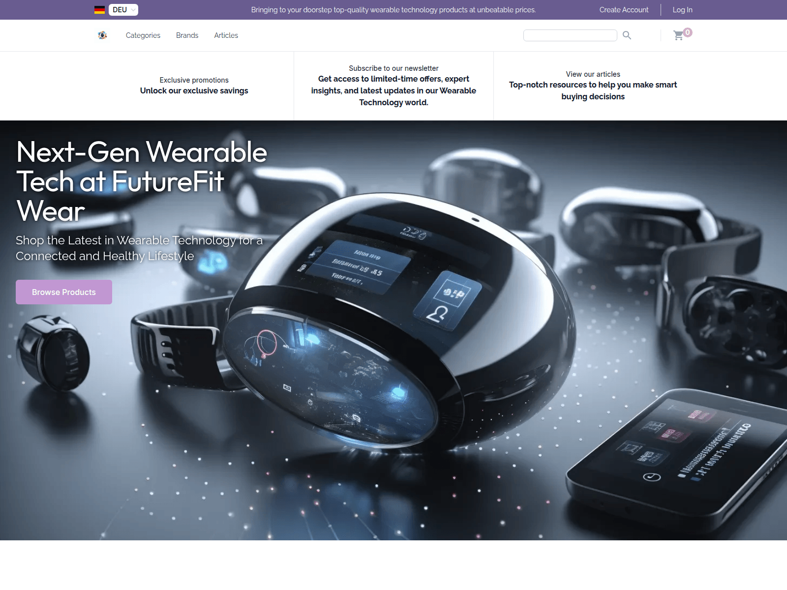 FutureFit Wear screenshot