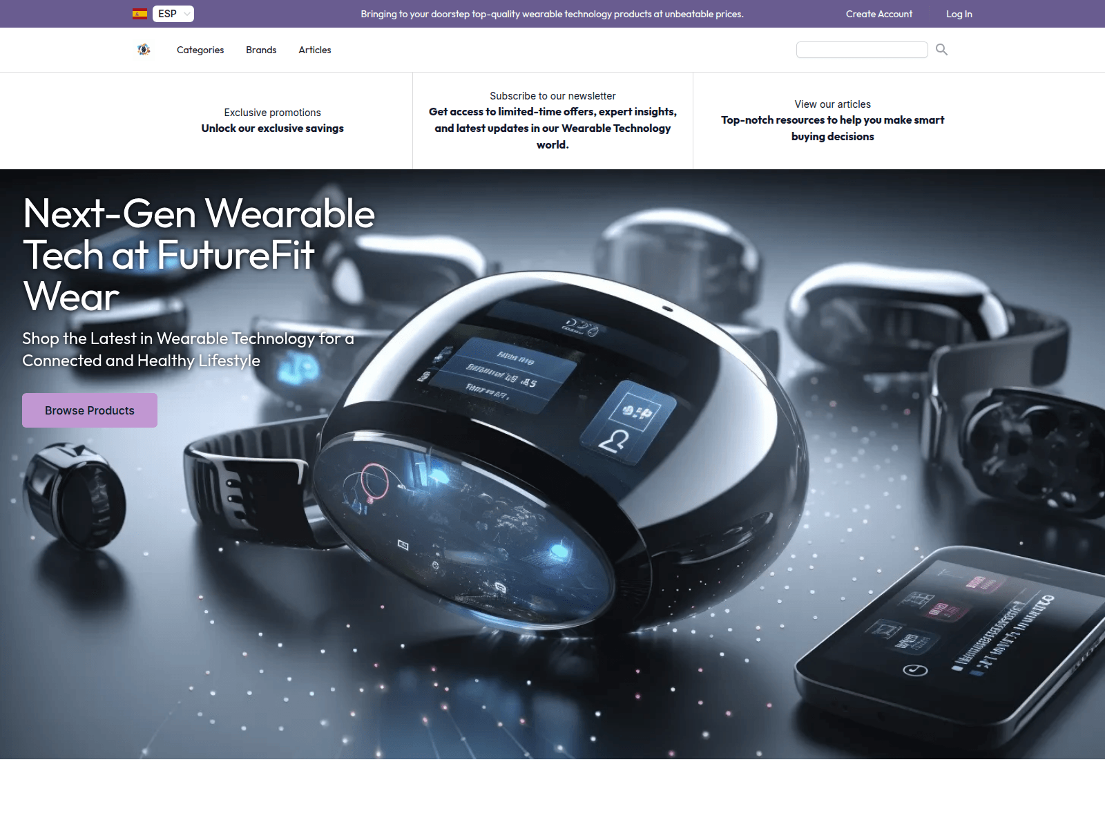 FutureFit Wear screenshot