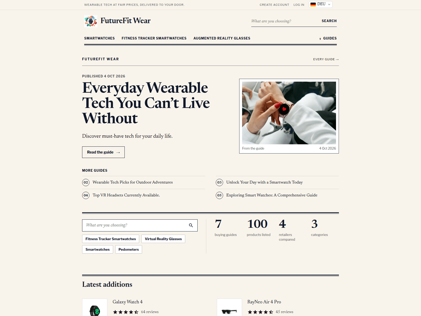 FutureFit Wear screenshot