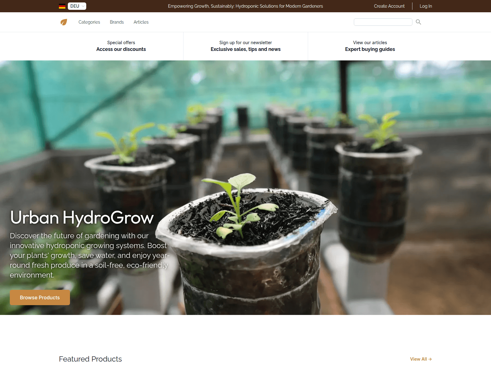 Urban HydroGrow screenshot