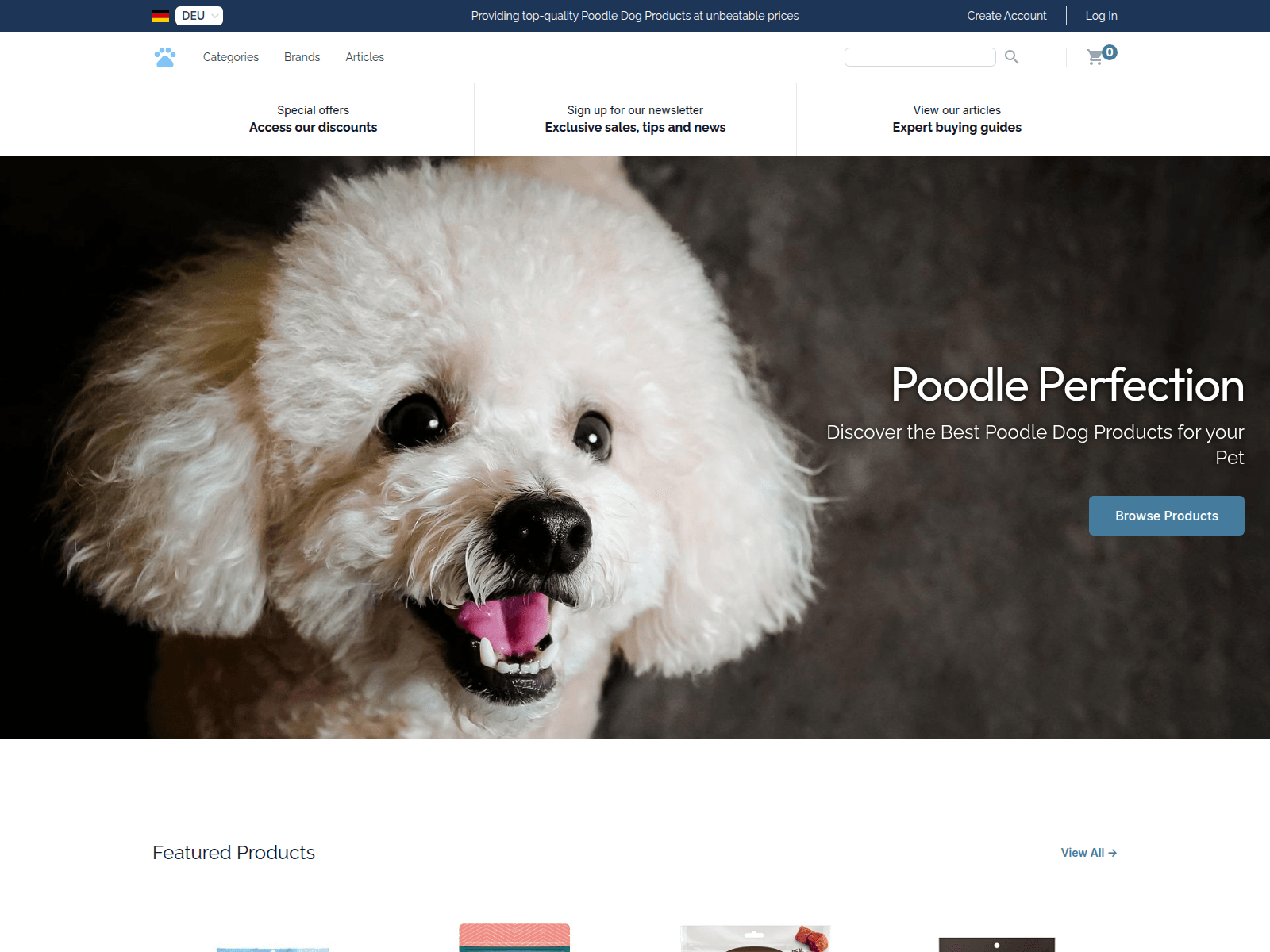 Poodle Paw-fection screenshot