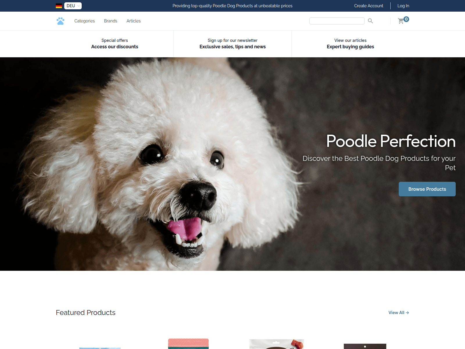 Poodle Paw-fection screenshot