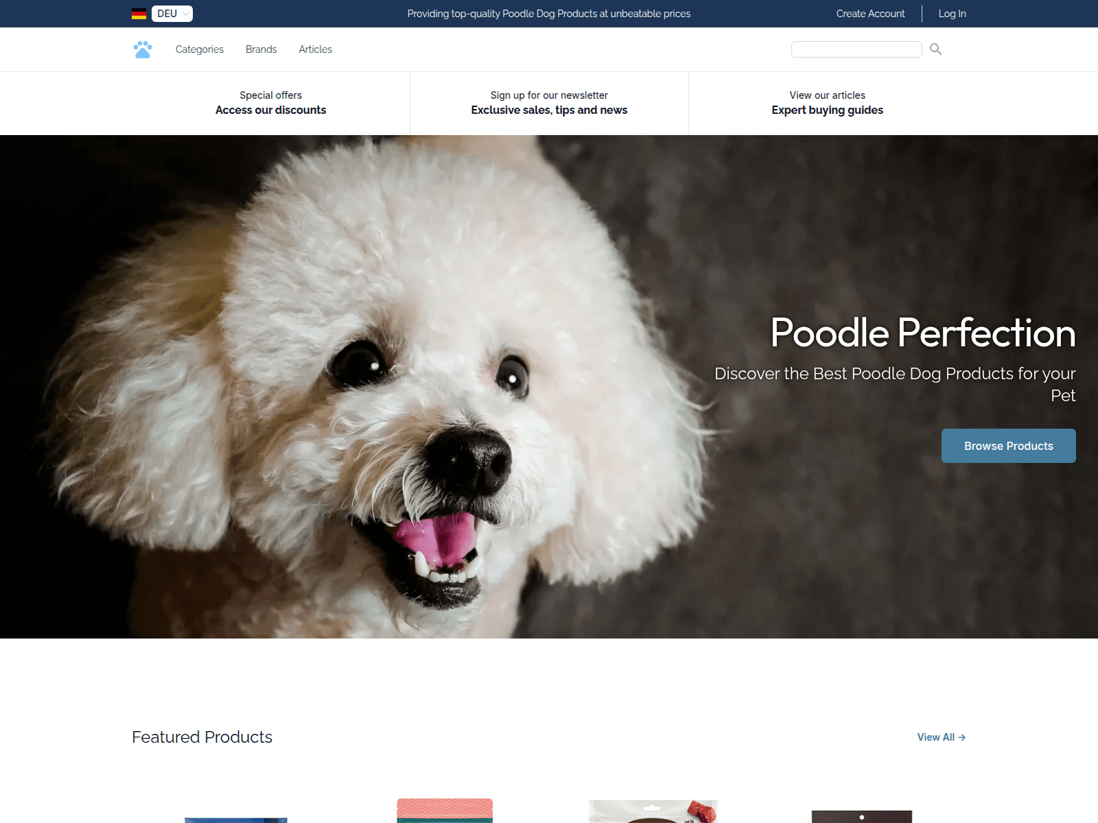 Poodle Paw-fection screenshot
