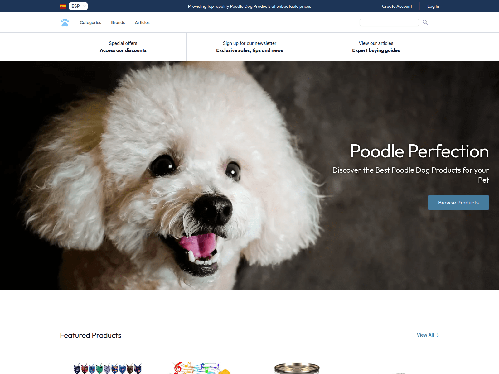 Poodle Paw-fection screenshot