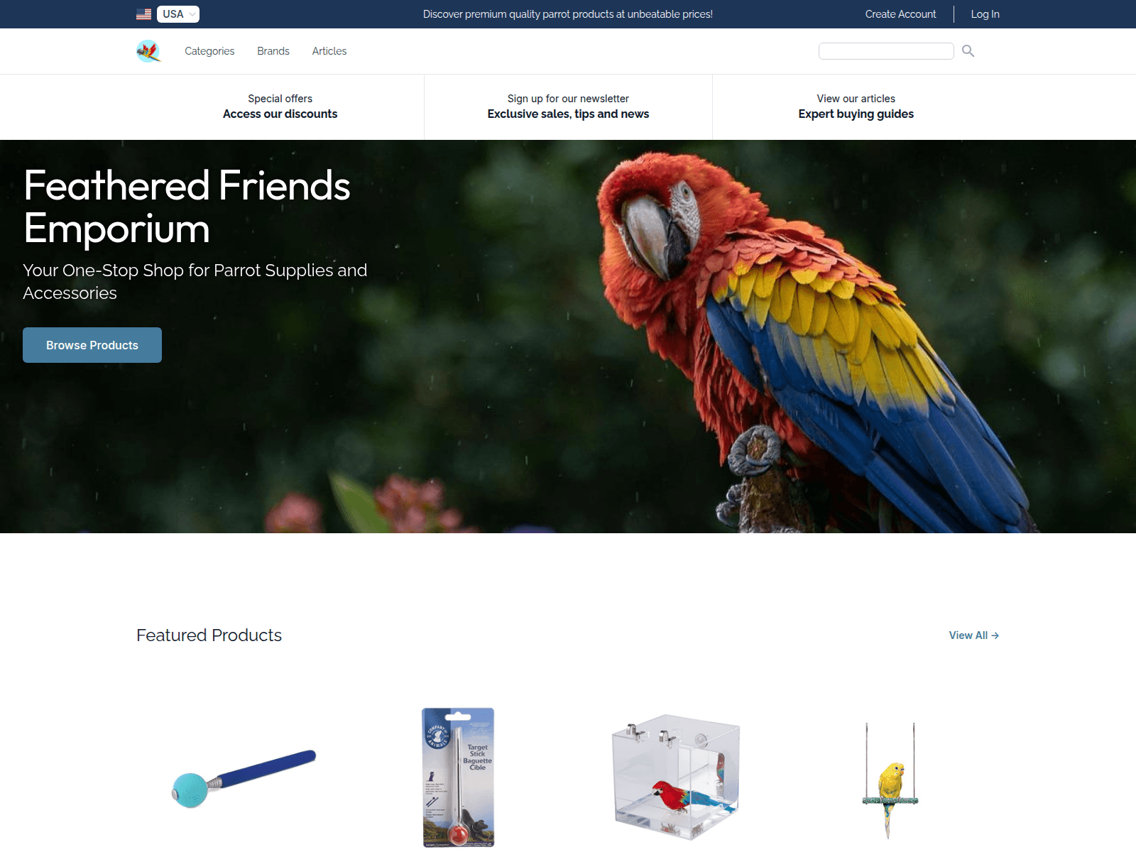 Feathered Friends Emporium screenshot