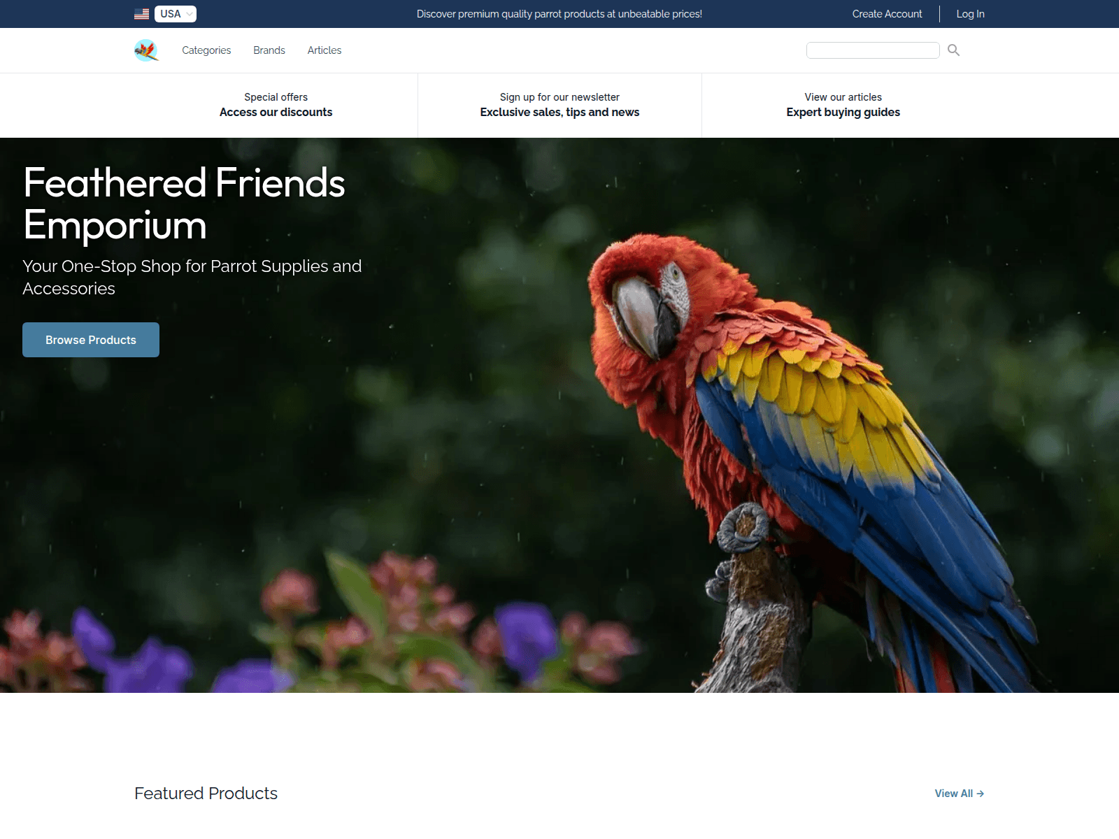 Feathered Friends Emporium screenshot